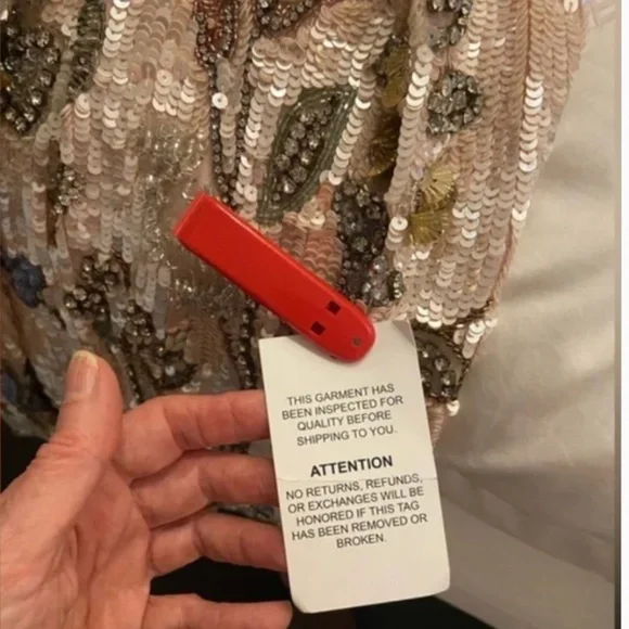 NWT Mac Duggal Maxi (ankle length) Size 6 - Picture 5 of 9